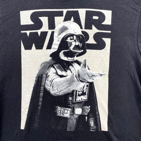 VTG Star Wars T-Shirt Men's XL Darth Vader Lucas Film Graphic Tee Streetwear Y2k - Picture 3 of 10